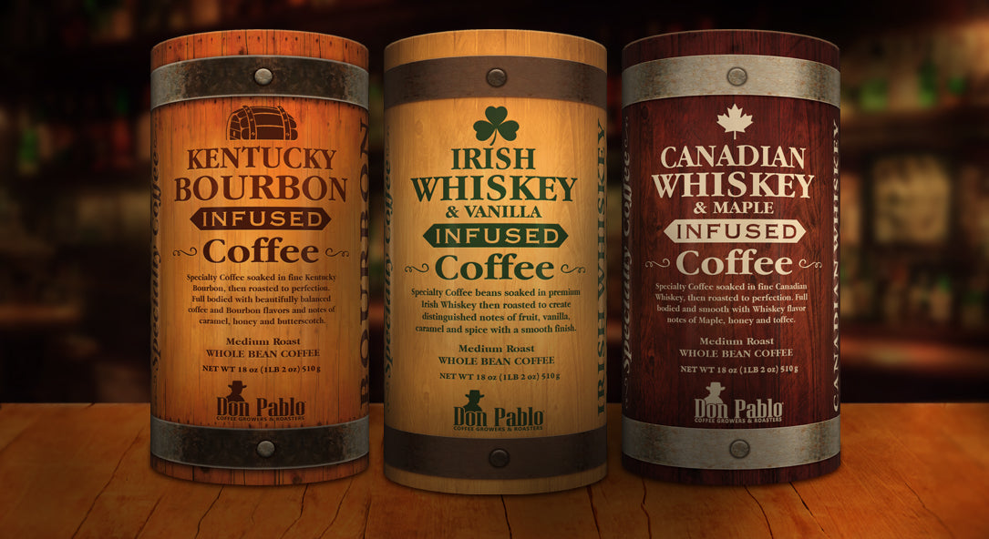 Don Pablo Whiskey Infused Coffee Gift Set – Don Pablo Coffee