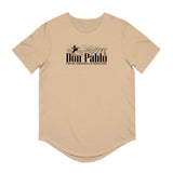 Don Pablo Coffee Curved Hem T-shirt