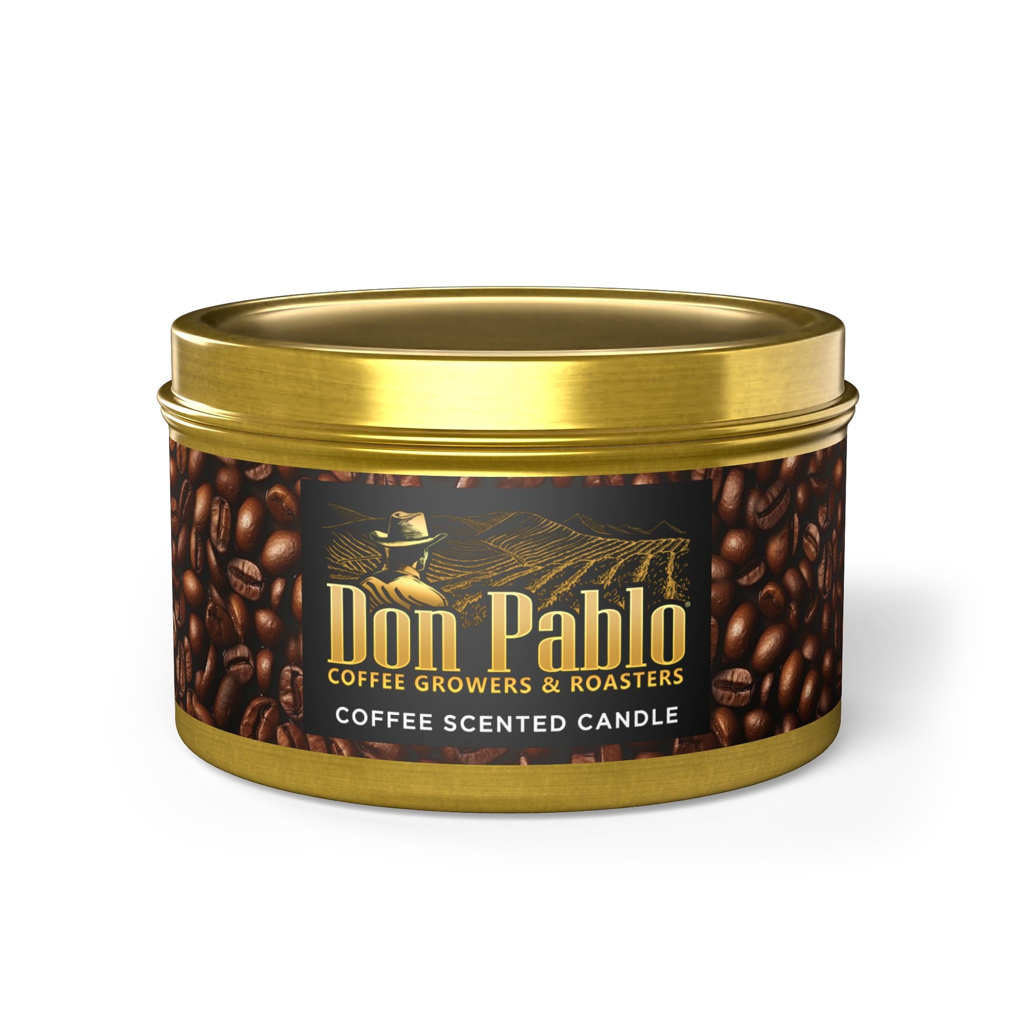 Don Pablo Coffee scented - Tin Candles