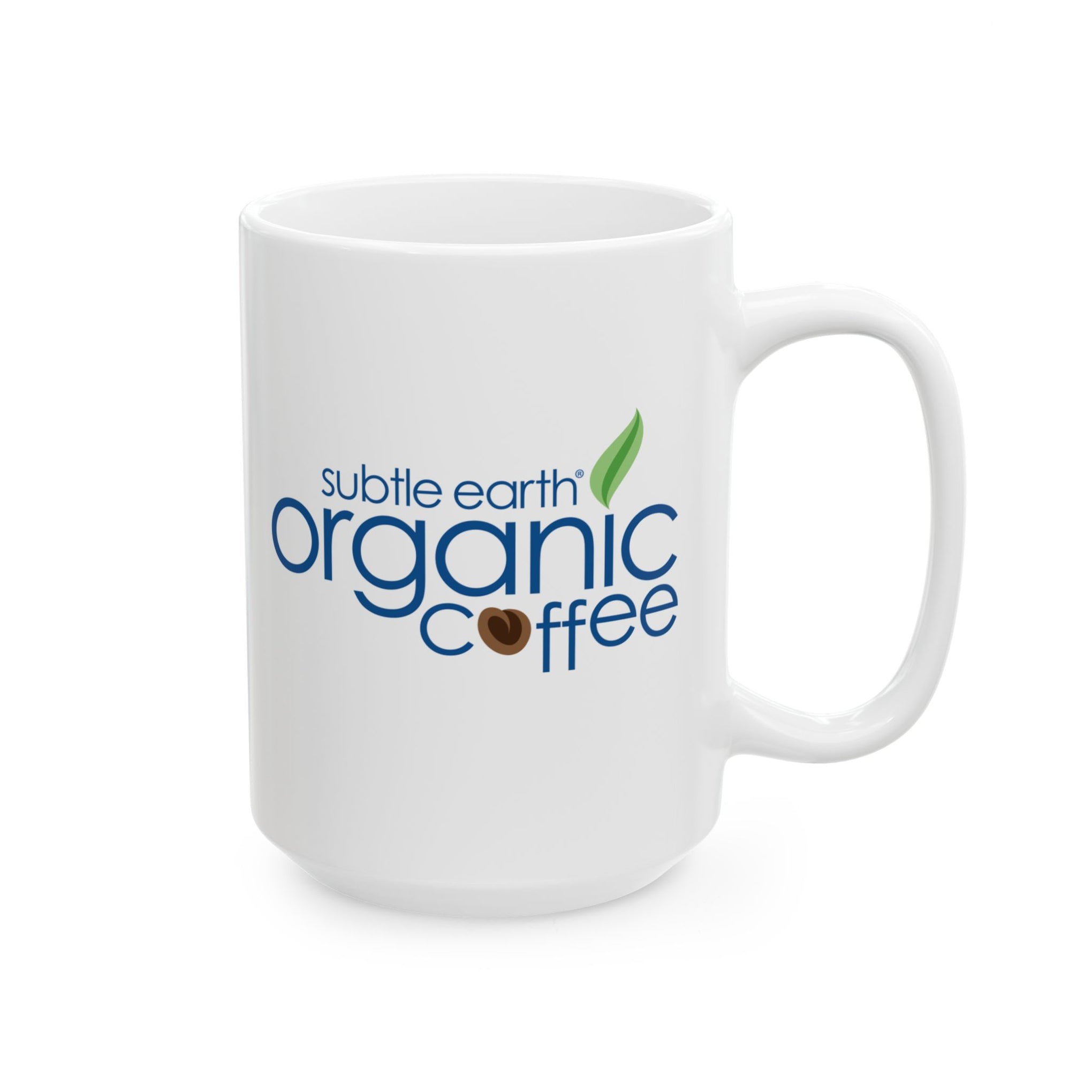 Subtle Earth Organic Coffee Ceramic Coffee Mug