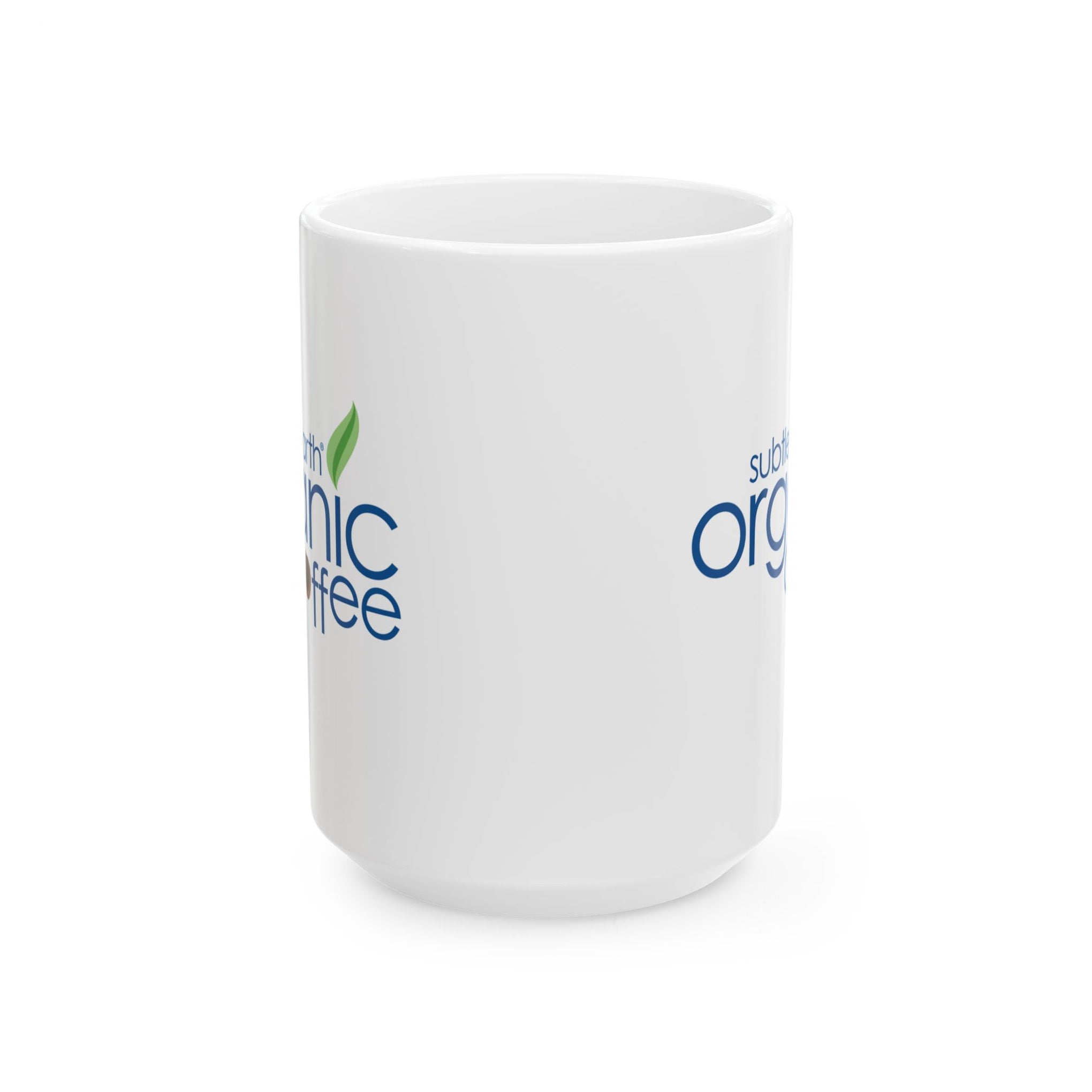 Subtle Earth Organic Coffee Ceramic Coffee Mug