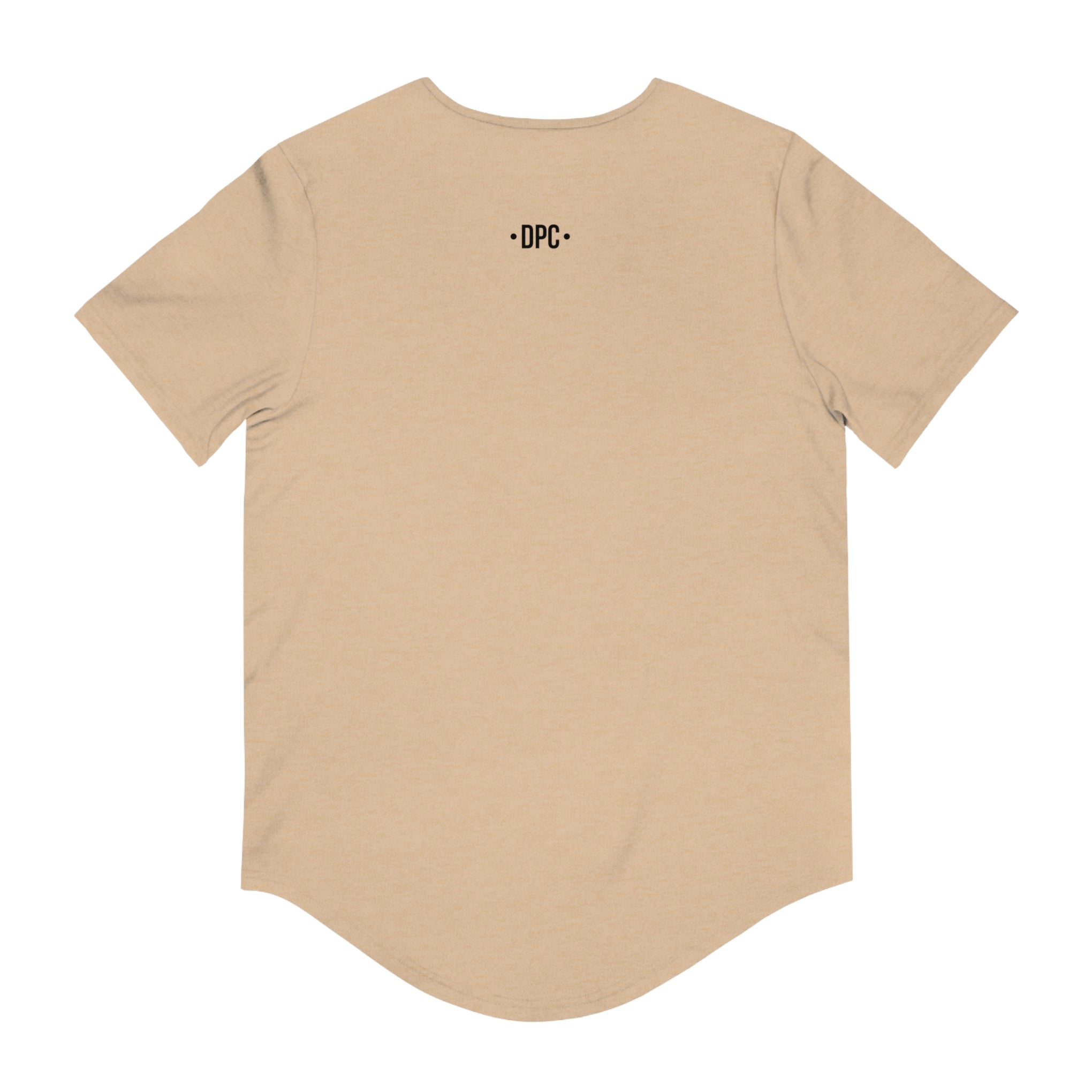 Don Pablo Coffee Curved Hem T-shirt