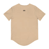 Don Pablo Coffee Curved Hem T-shirt