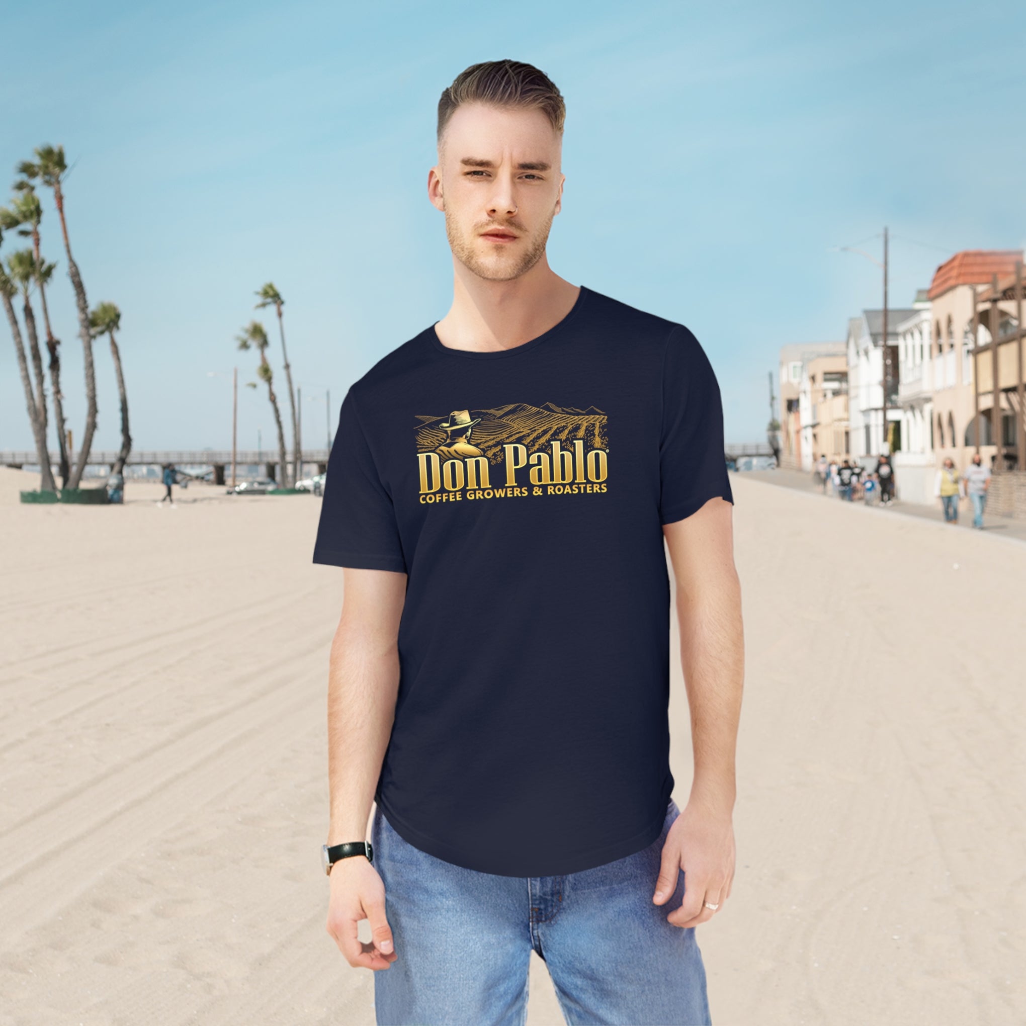 Don Pablo Coffee Growers & Roasters Cotton T Shirt