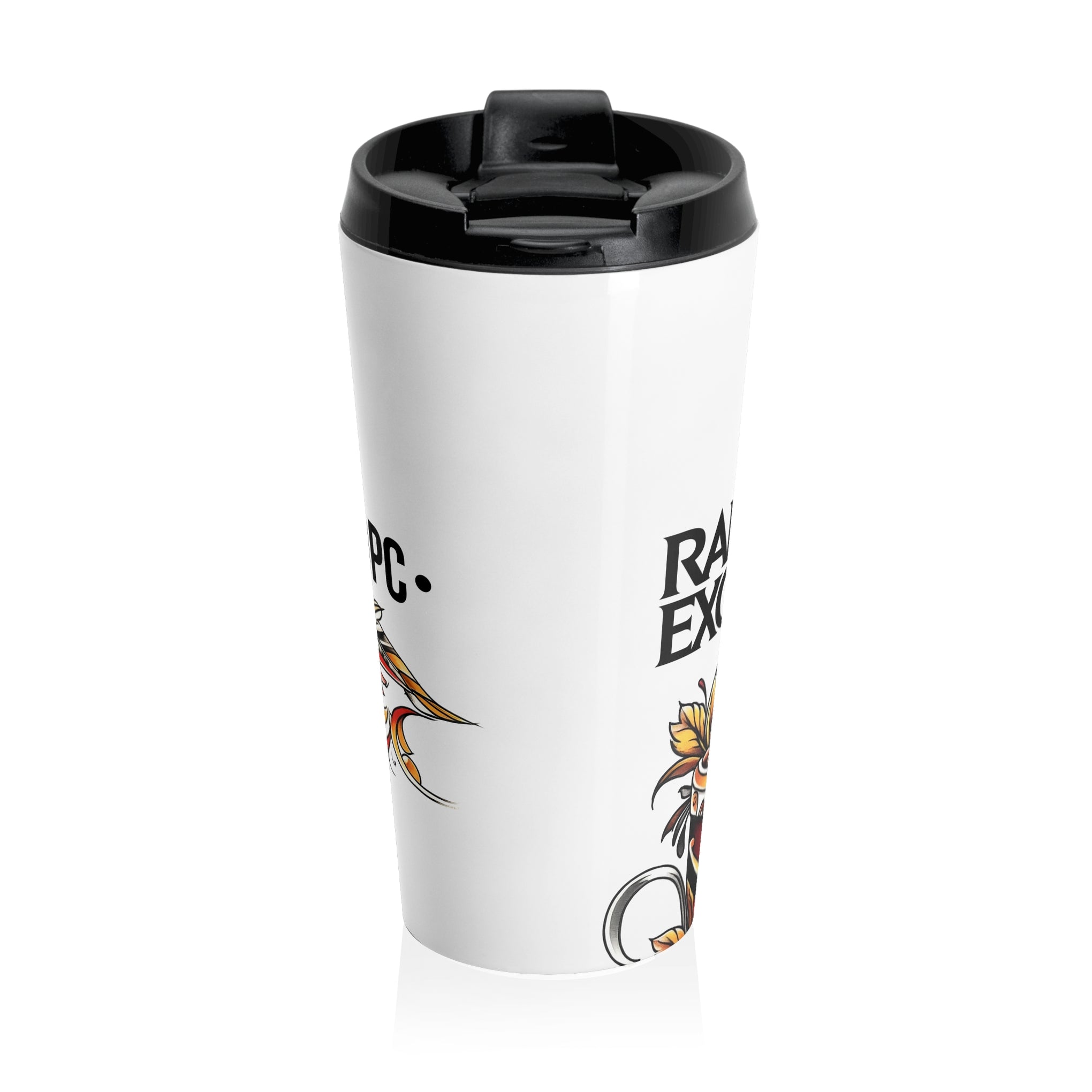Rare and Exotic Stainless Steel Travel Mug