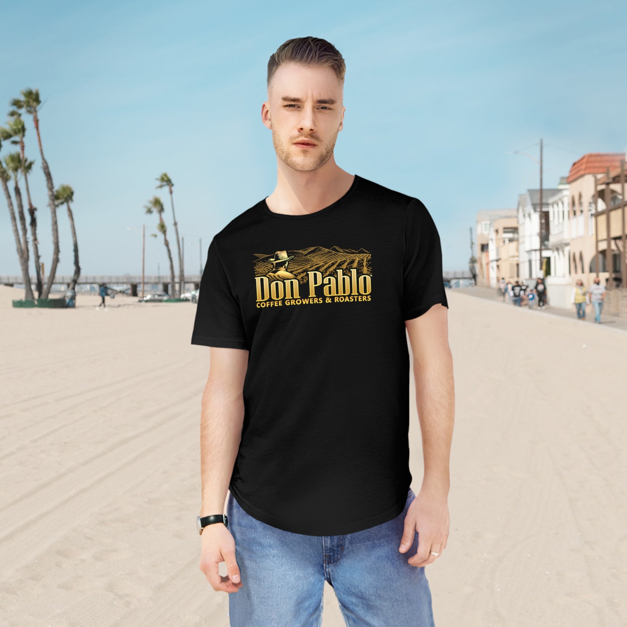 Don Pablo Coffee Growers & Roasters Cotton T Shirt