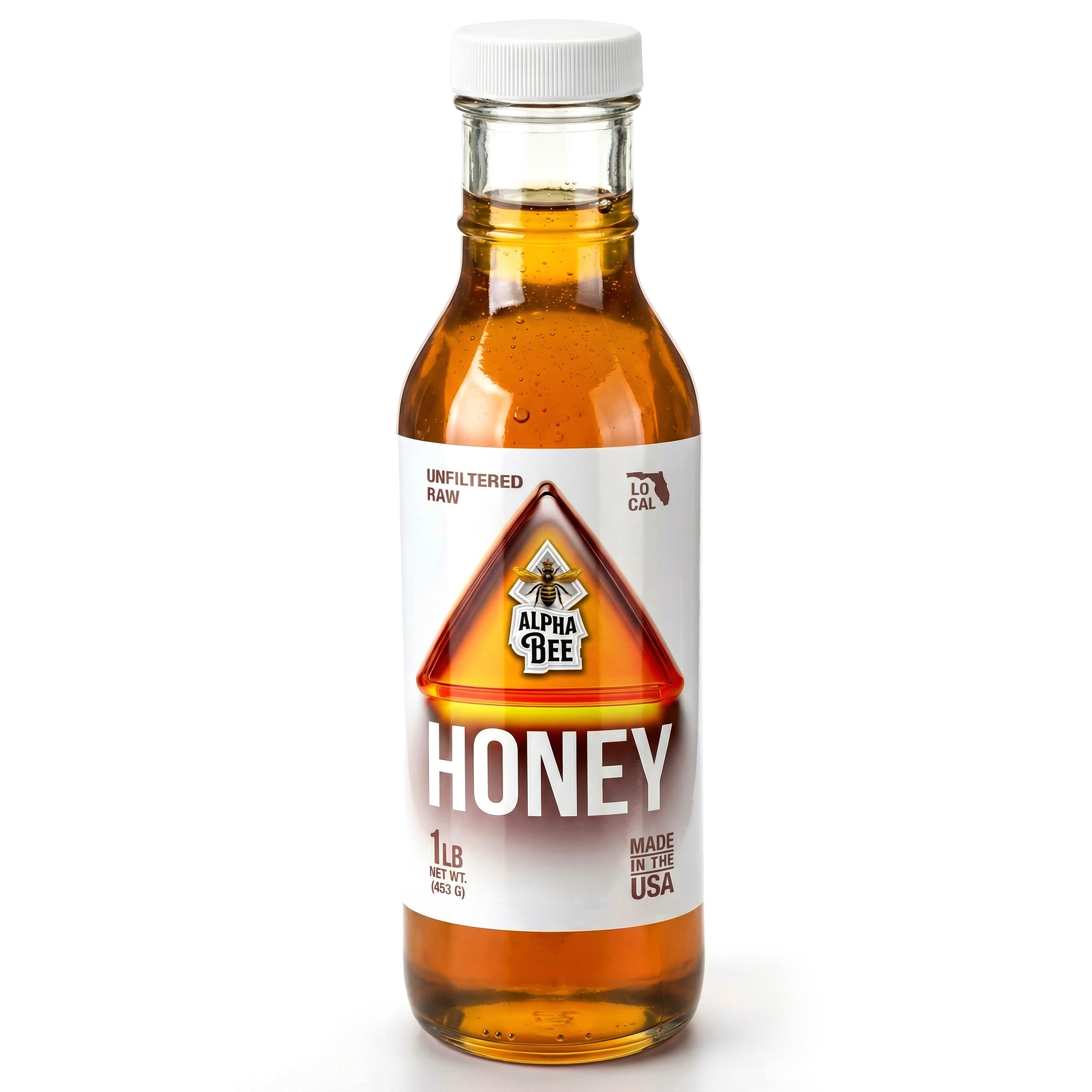Pure Raw Florida Honey, 16oz Jar | Alpha Bee – Don Pablo Coffee
