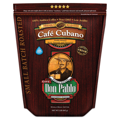 Don Pablo Cafe Cubano Coffee 2 lb Bag hide