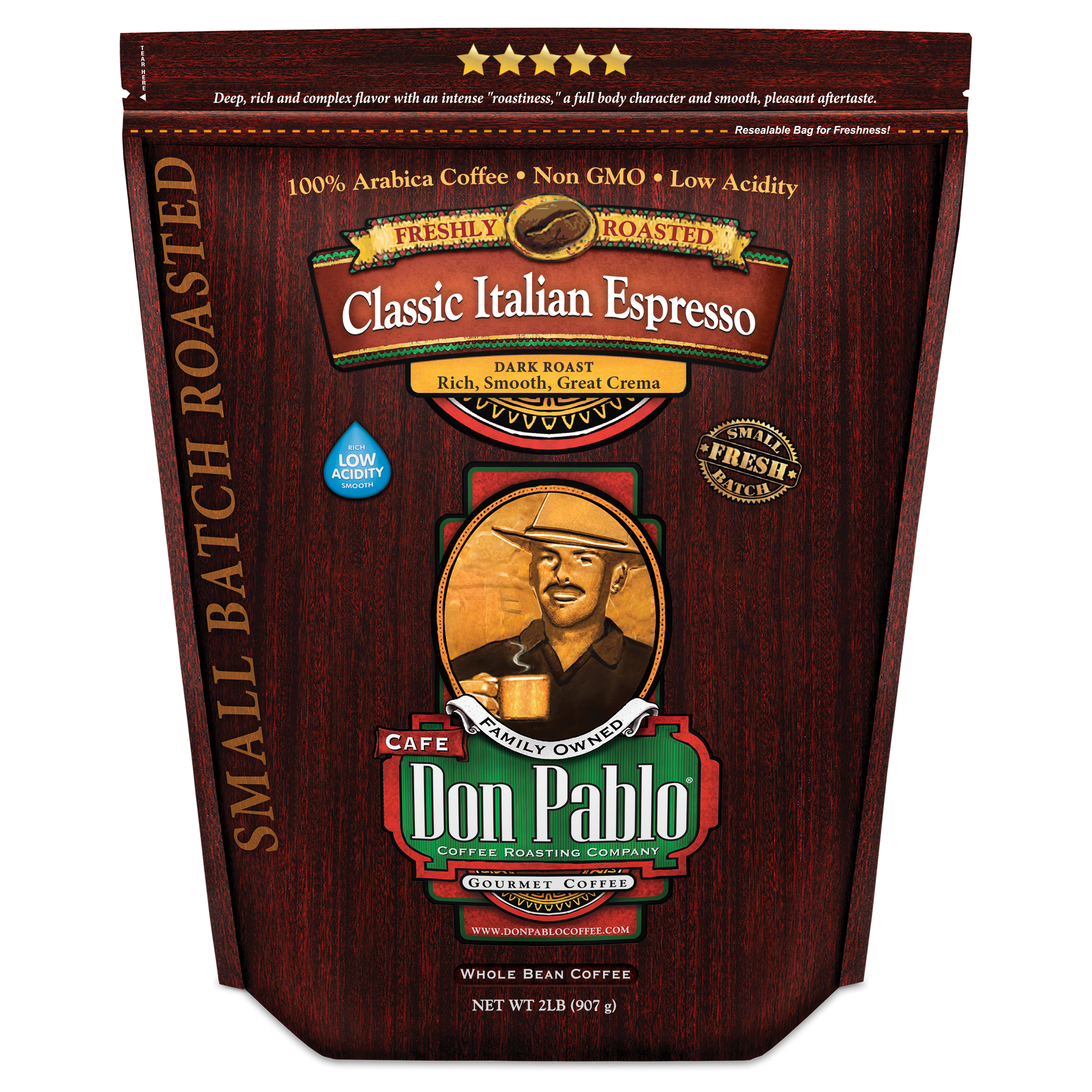 Don Pablo Classic Italian Espresso 2 lb Bag hide