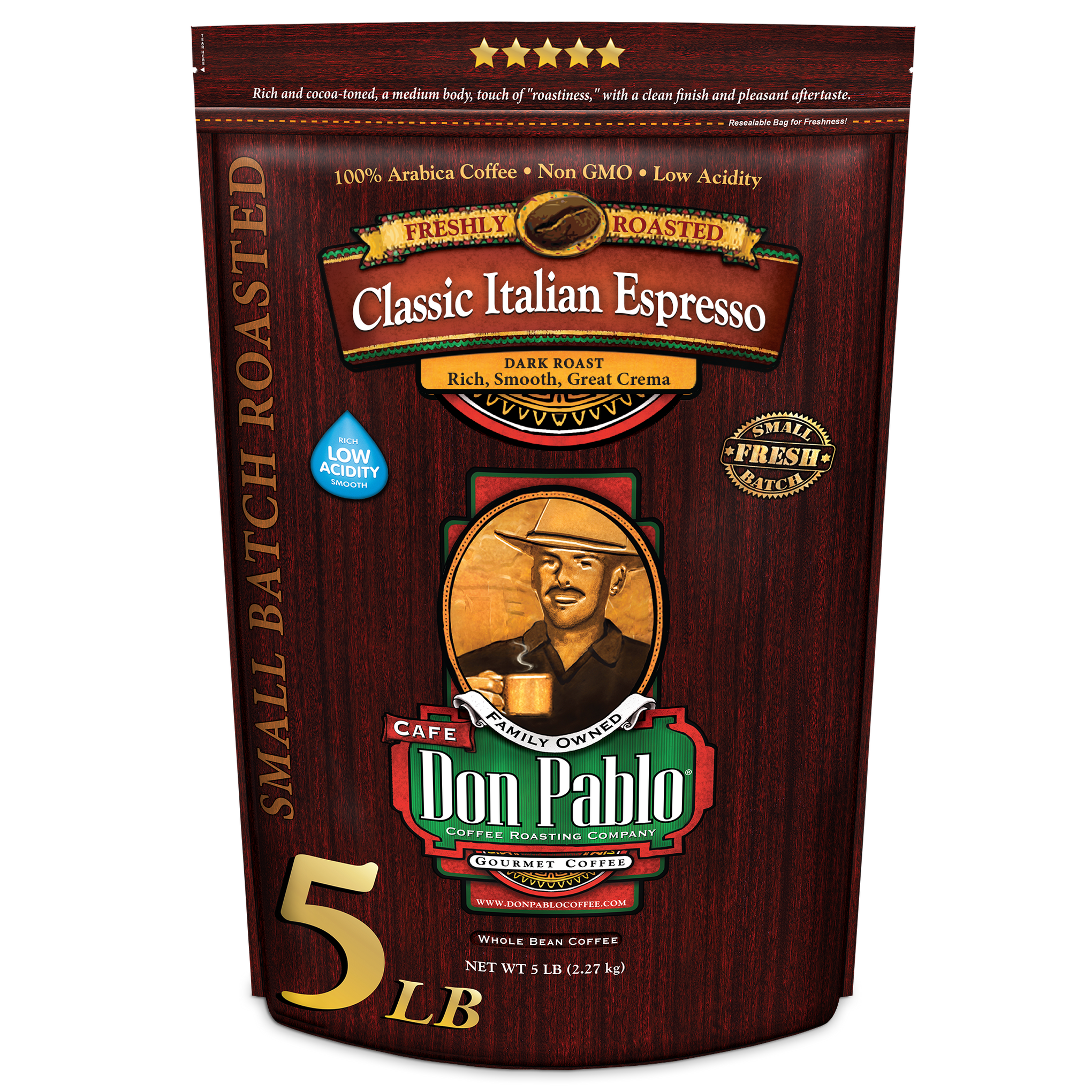 Don Pablo Classic Italian Espresso 5 lb Bag
