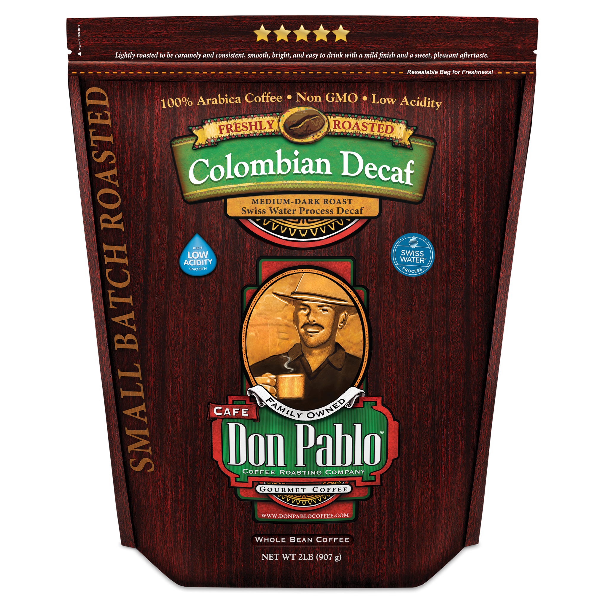 Don Pablo Colombian Swiss Water Process Decaf 2LB