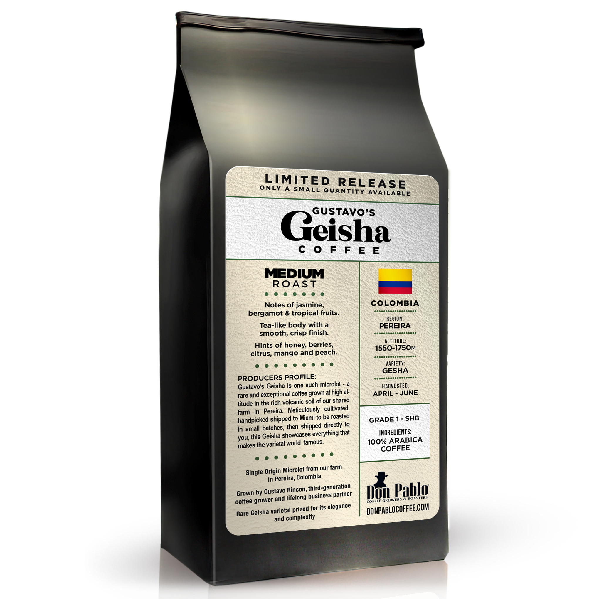 Limited Release Coffee - Gustavo’s Geisha