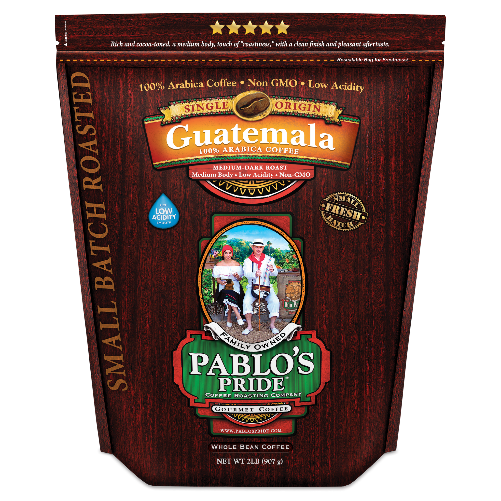 Pablos Pride Guatemala 2LB Bag hide