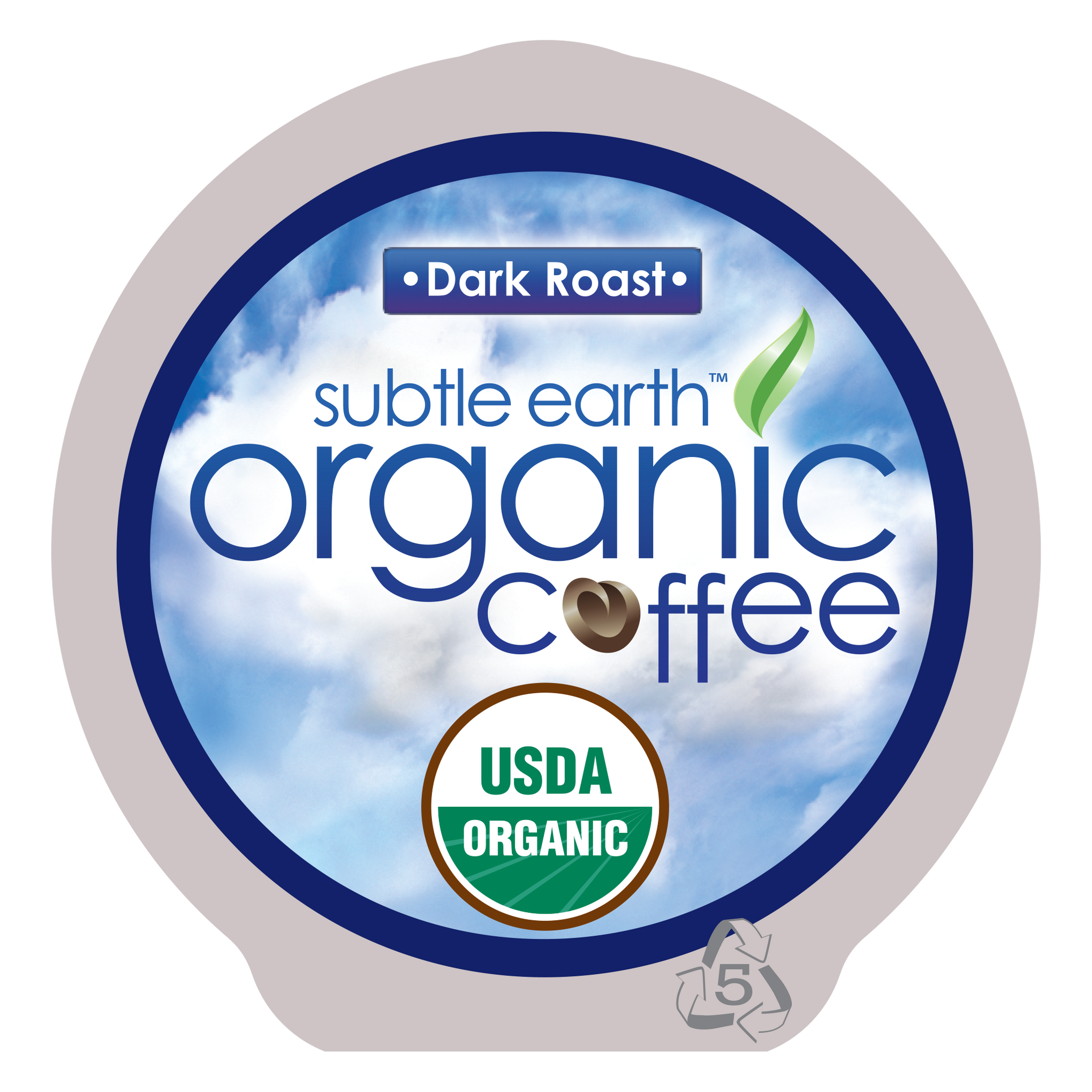 Subtle Earth Organic Dark Roast K Cups