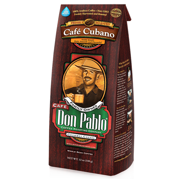 Don Pablo Cafe Cubano Coffee 12 oz Bag 