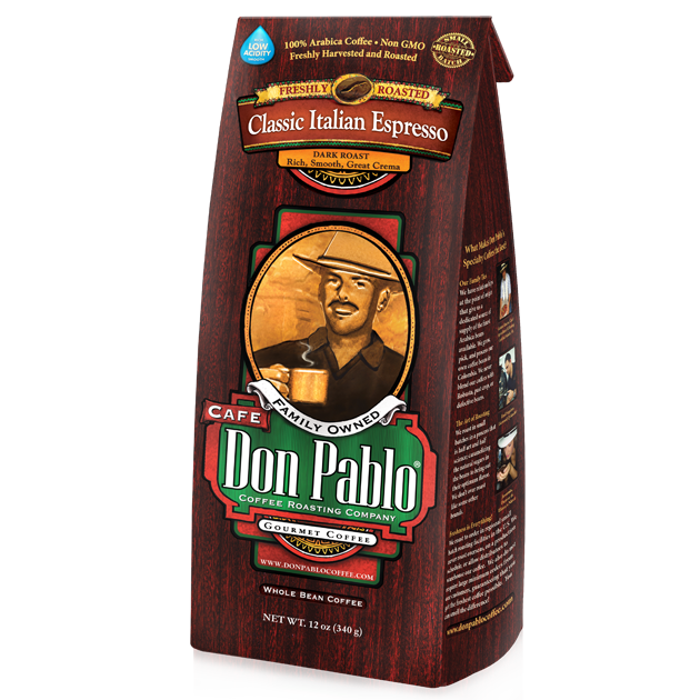 Don Pablo Classic Italian Espresso12 oz Bag