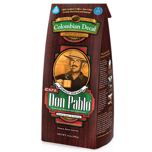 Don Pablo Colombian Swiss Water Process Decaf 12 oz hide