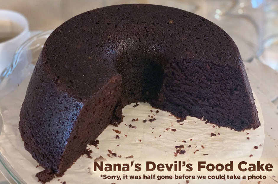 Baking with Coffee- Nana's secret Devil’s Food Cake recipe 🍰🤠☕