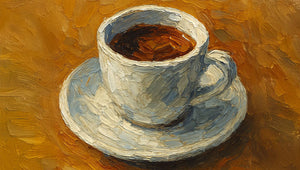 Celebrating coffee in art