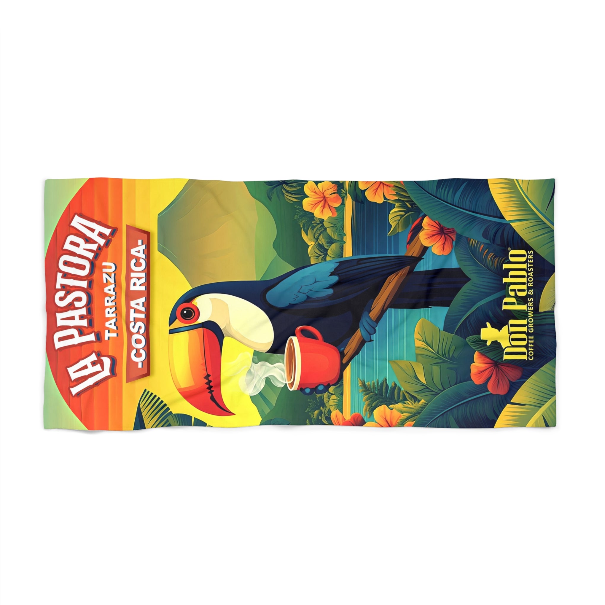 Celebrating La Pastora Coffee Towel