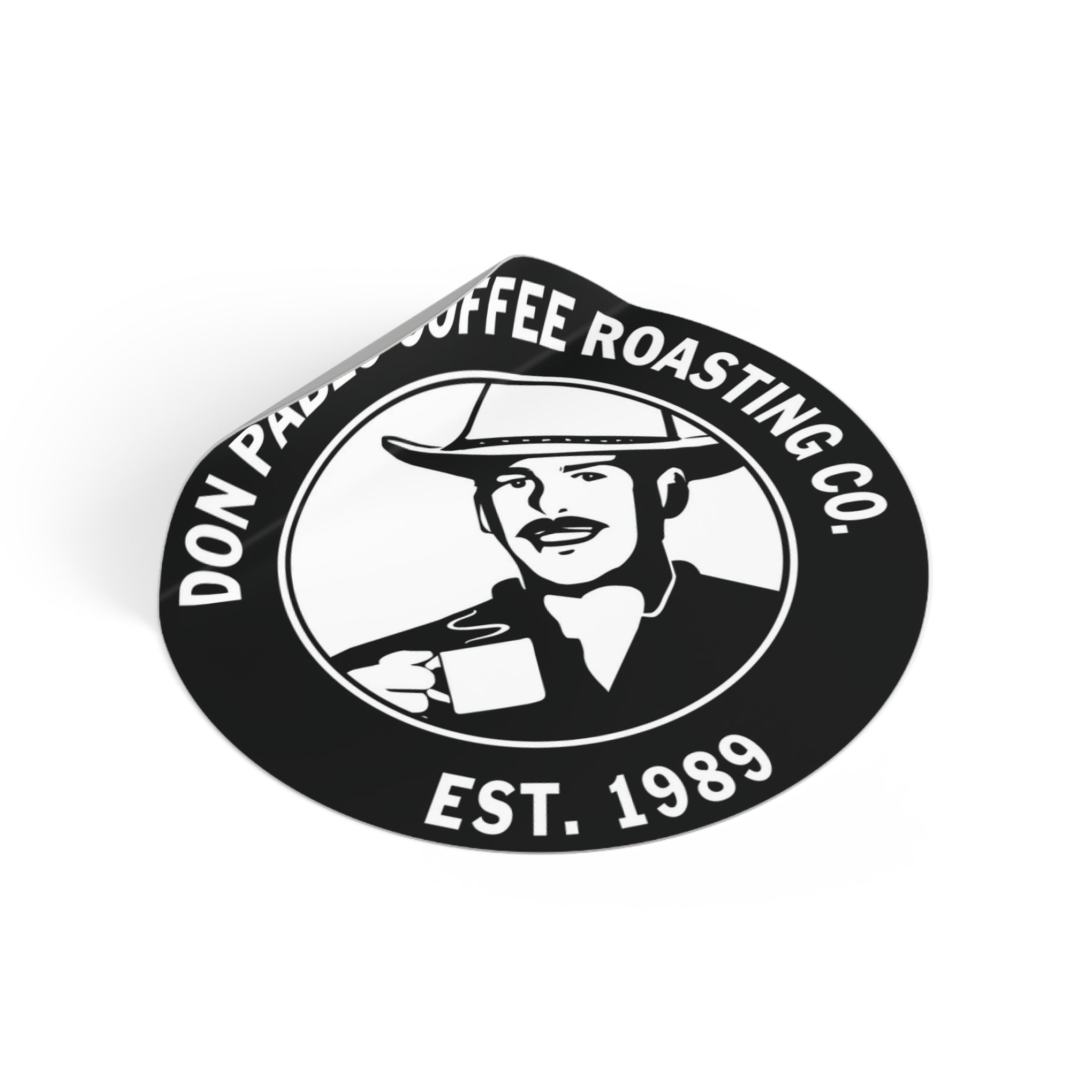 Don Pablo Round Vinyl Stickers