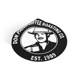 Don Pablo Round Vinyl Stickers