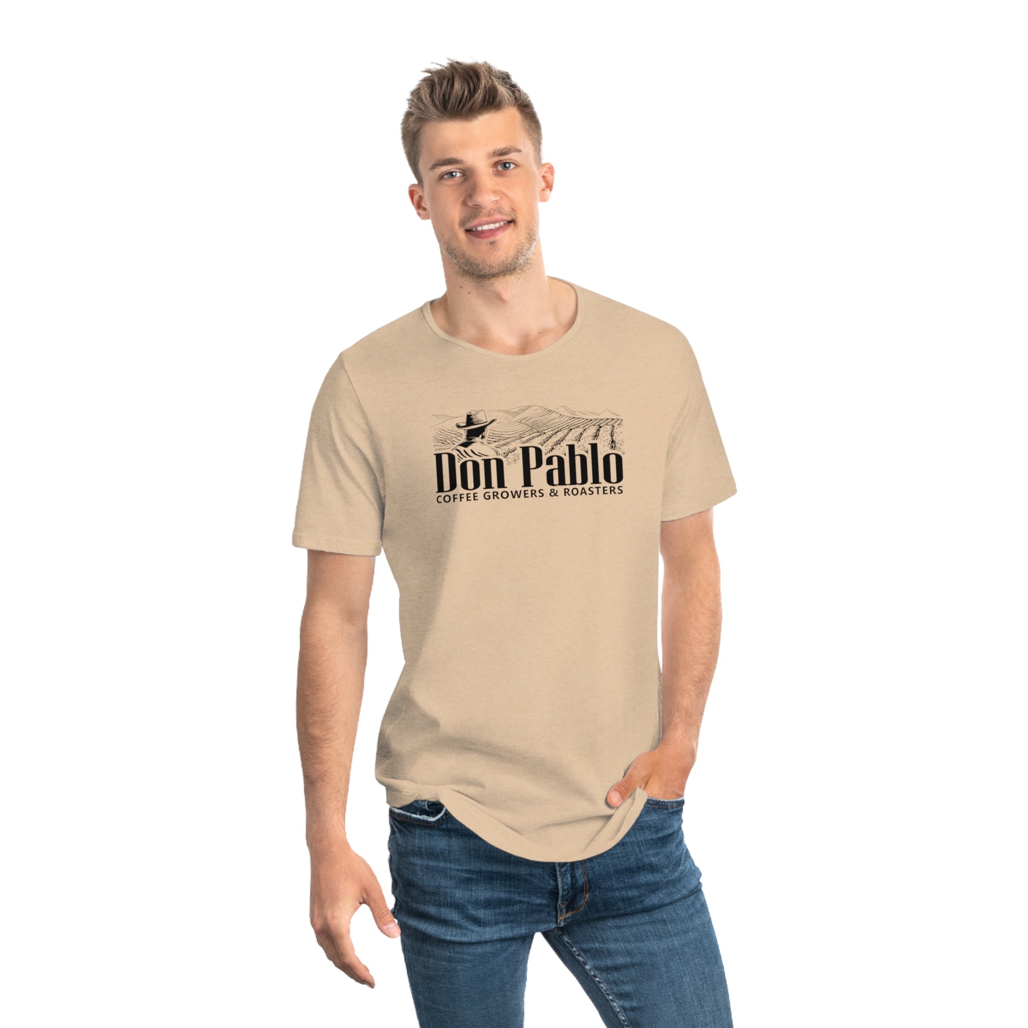 Signature Don Pablo Coffee Growers & Roasters - Curved Hem T-shirt