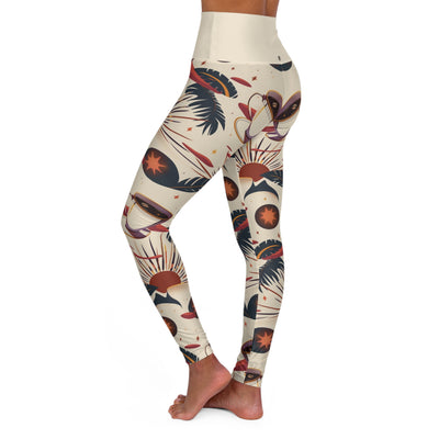 DPC Retro Summer - High Waisted Yoga Leggings