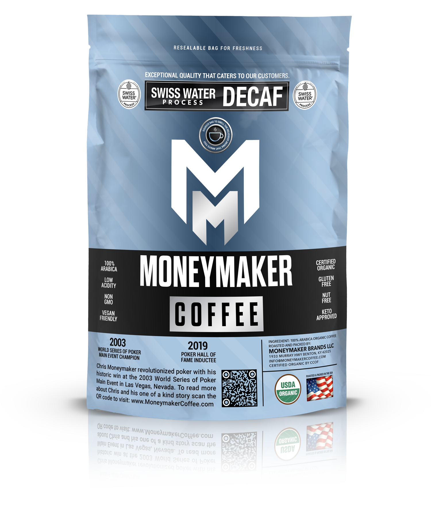 Moneymaker Organic Decaf Coffee
