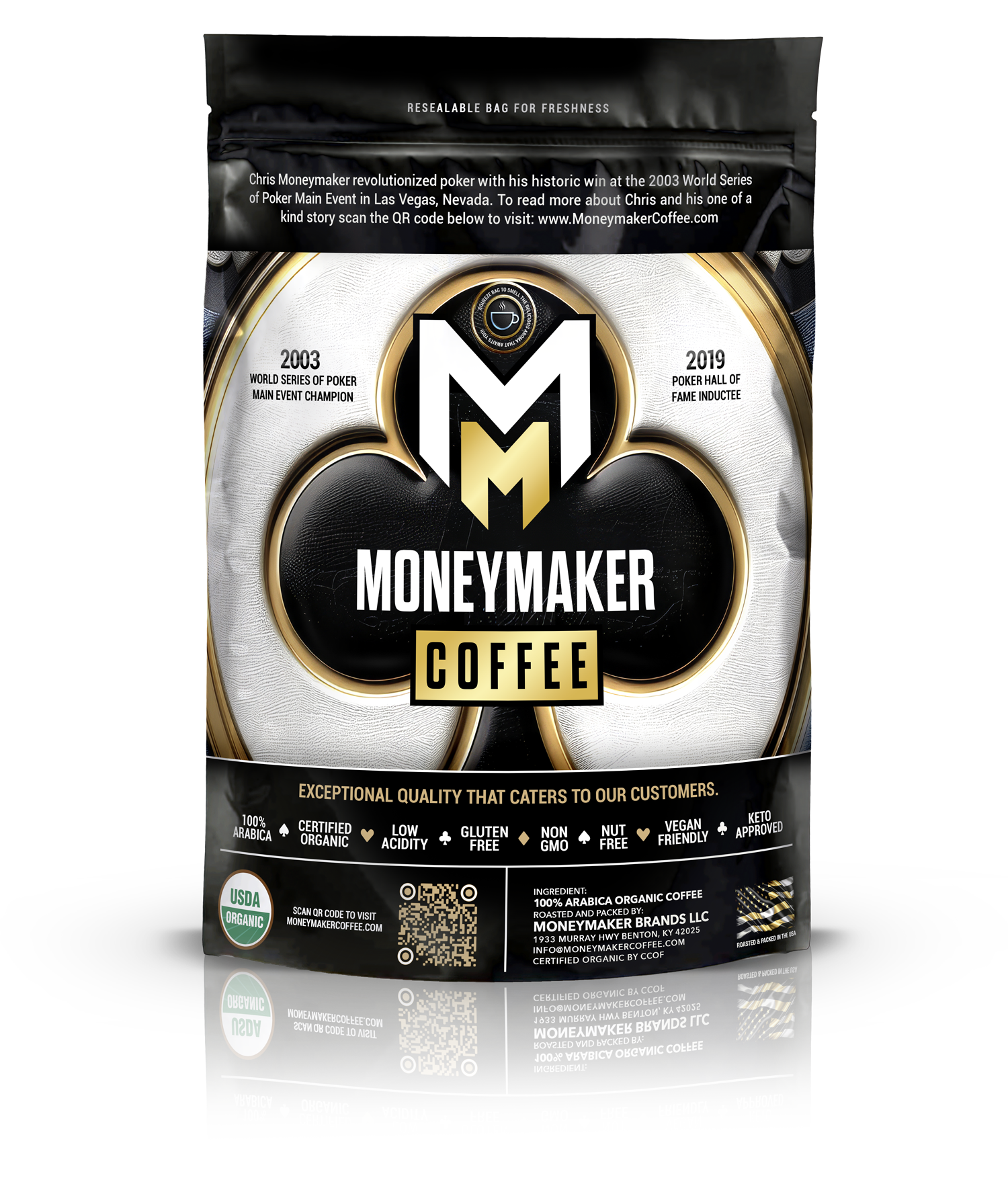 Moneymaker Organic Medium Roast Coffee