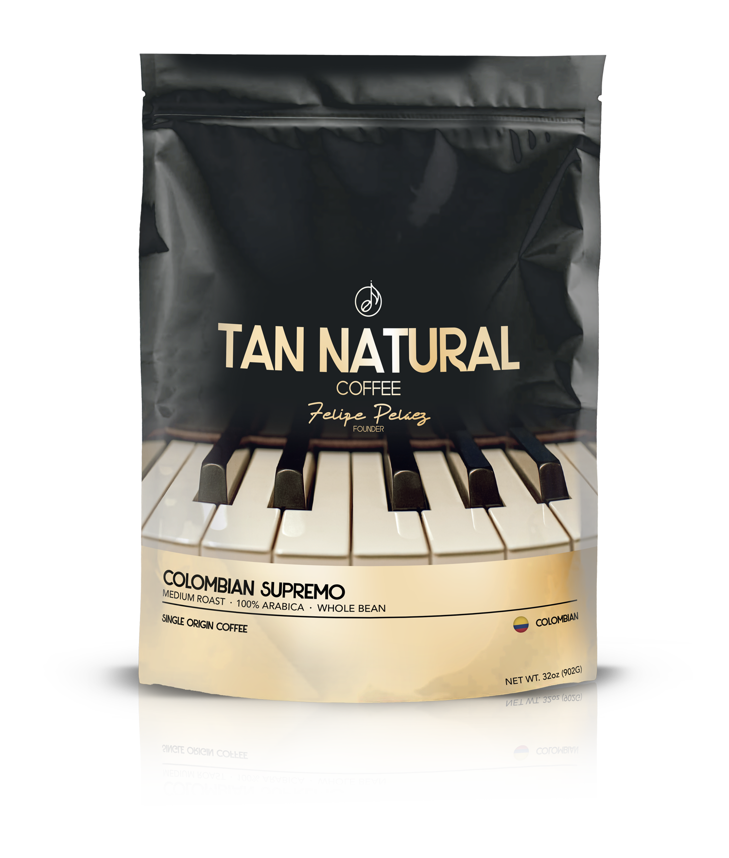 Tan Natural by Felipe Peláez - Organic Medium Roast Coffee