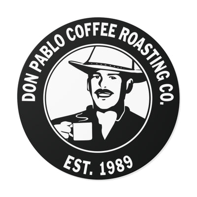 Don Pablo Round Vinyl Stickers