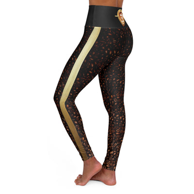 DPC Om Coffee - High Waisted Yoga Leggings