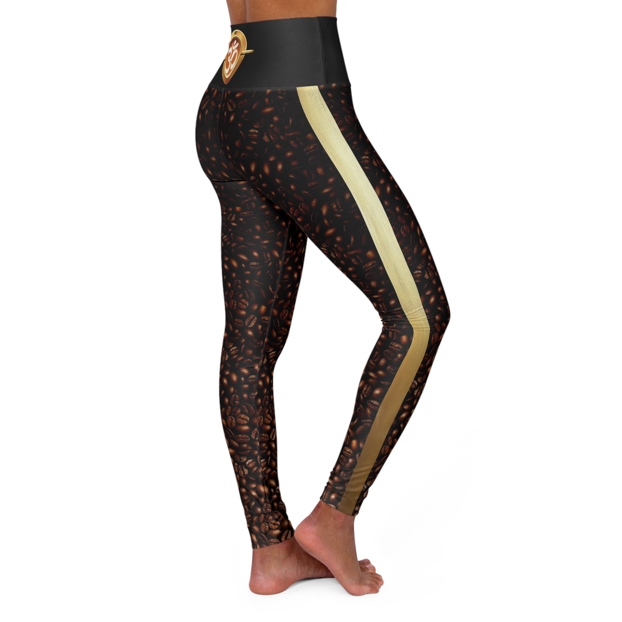 DPC Om Coffee - High Waisted Yoga Leggings