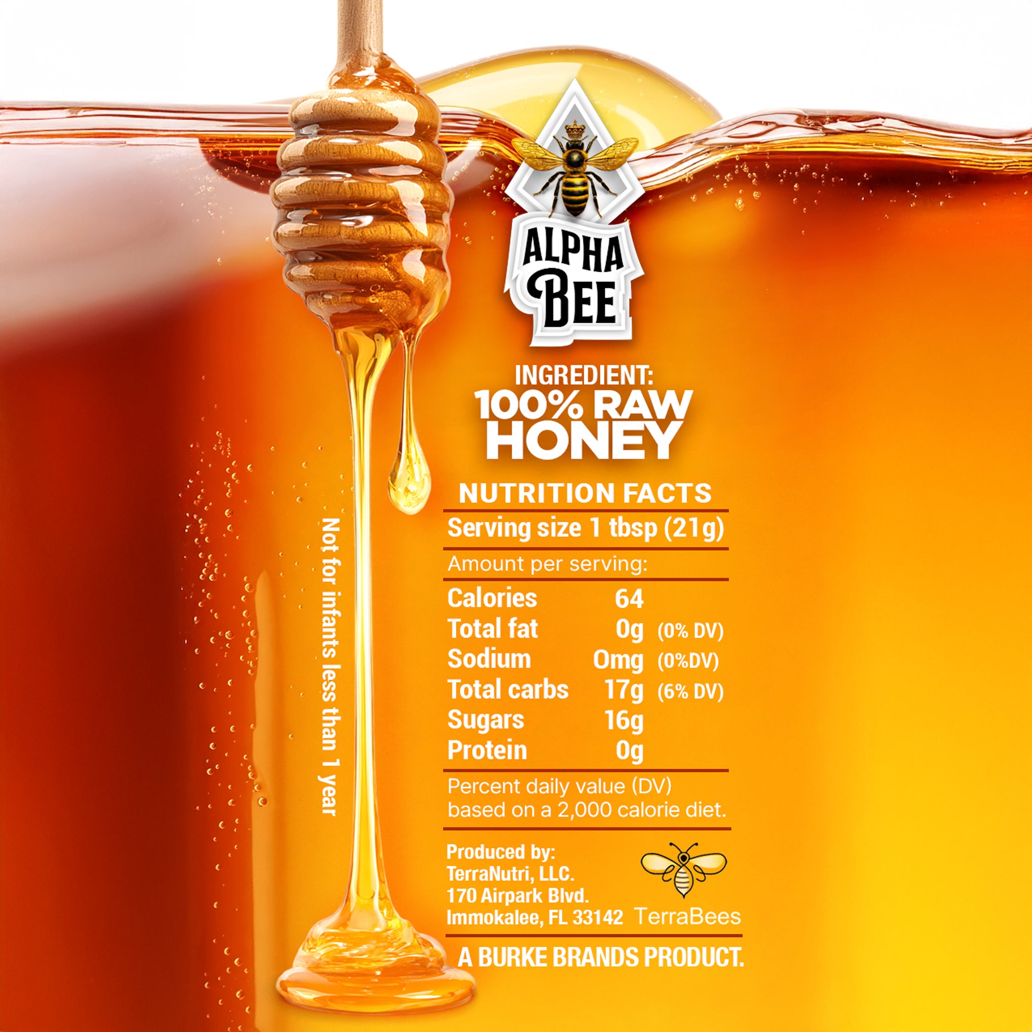 Alpha Bee Honey – Pure, Raw Florida Honey