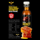 Alpha Bee  Rose Infused Honey – Pure, Raw Florida Honey
