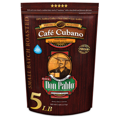 Don Pablo Cafe Cubano Coffee 5 lb Bag