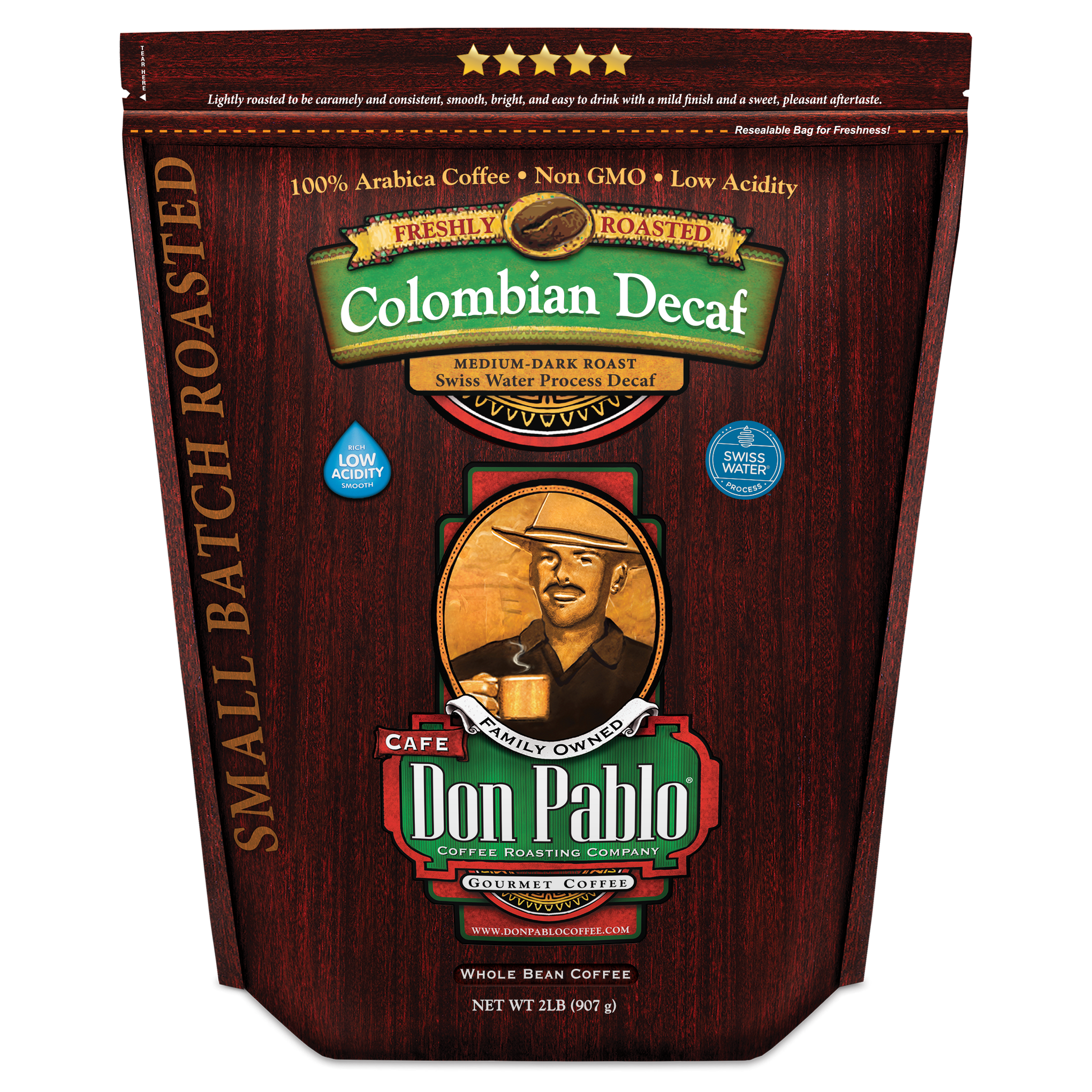 Don Pablo Colombian Swiss Water Process Decaf 2LB hide