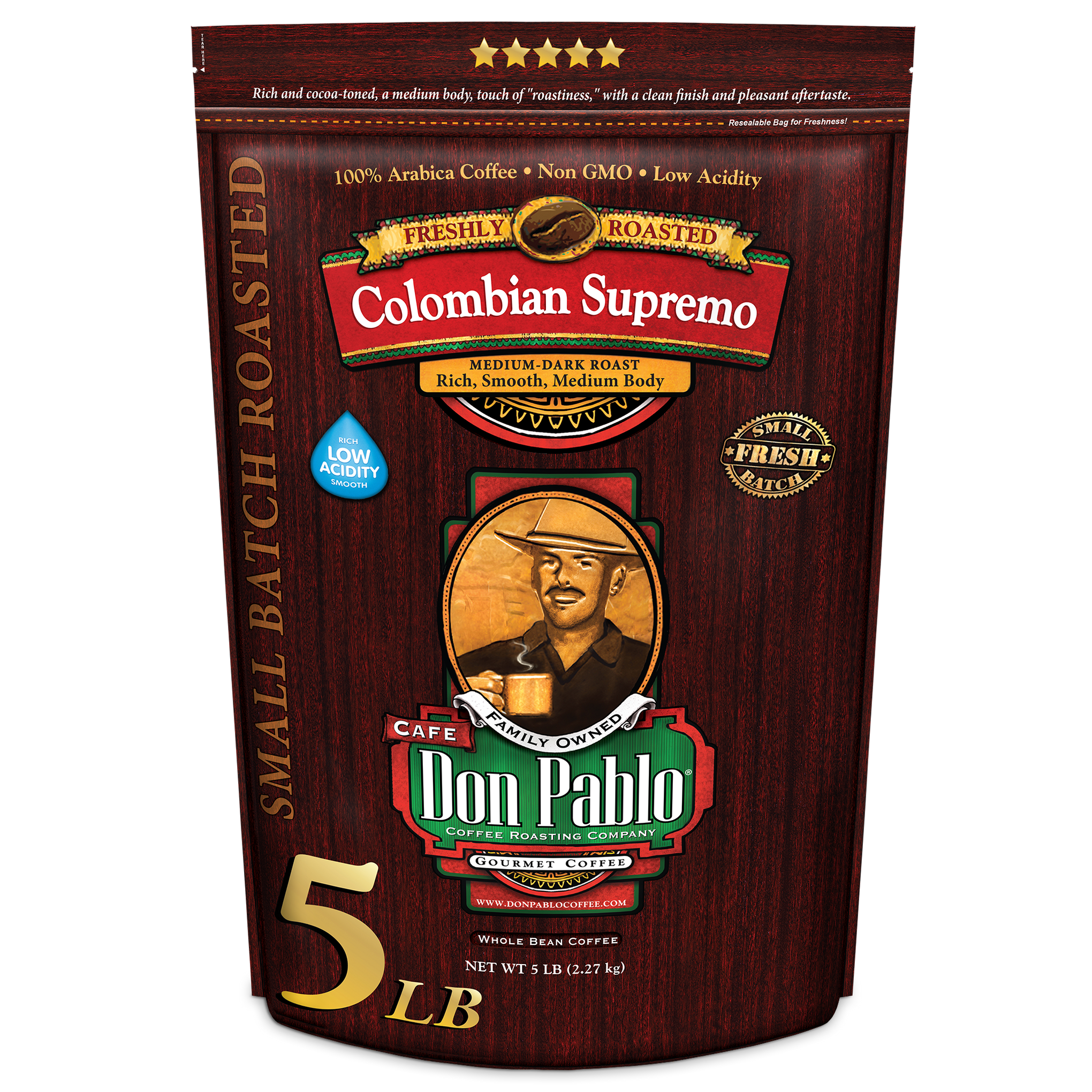 Don Pablo Colombian Supremo 5 lb Bag