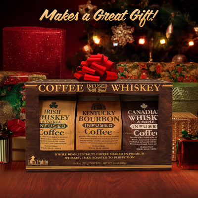 Don Pablo Whiskey Infused Coffee Gift Set