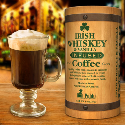 Don Pablo Irish Whiskey and Vanilla Infused Coffee hide