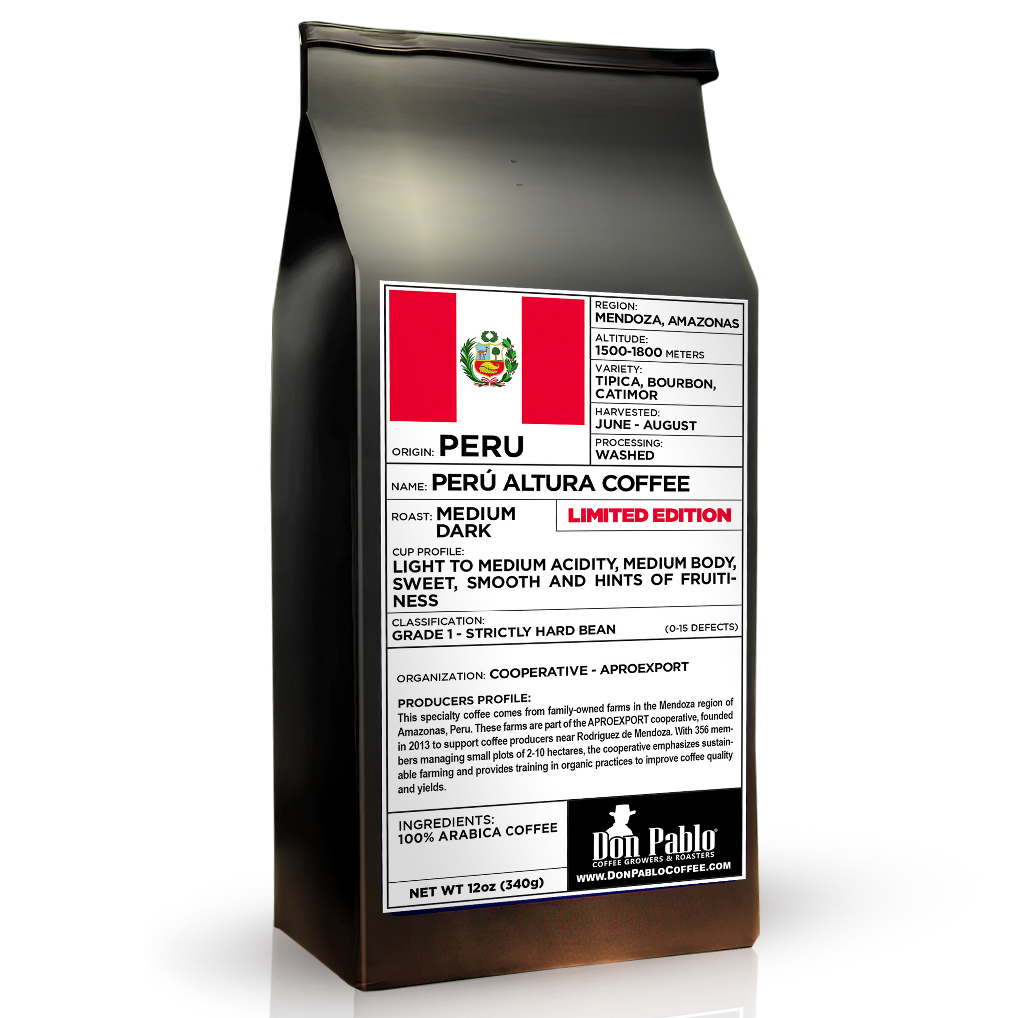 Limited Release: Peru Altura Organic Coffee