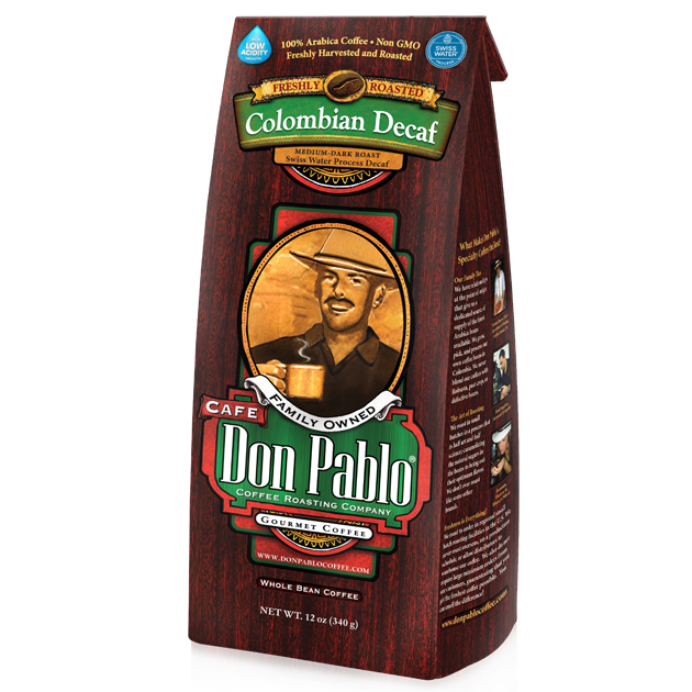Don Pablo Colombian Swiss Water Process Decaf 12 oz 