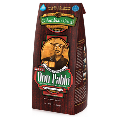 Don Pablo Colombian Swiss Water Process Decaf 12 oz hide