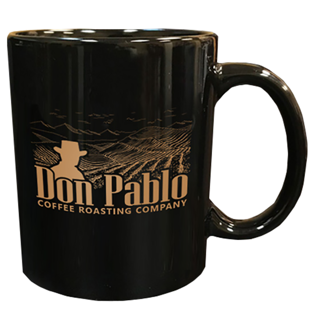 Don Pablo Black & Gold Logo Mug