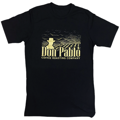 Don Pablo Coffee T-Shirt - Black and Gold