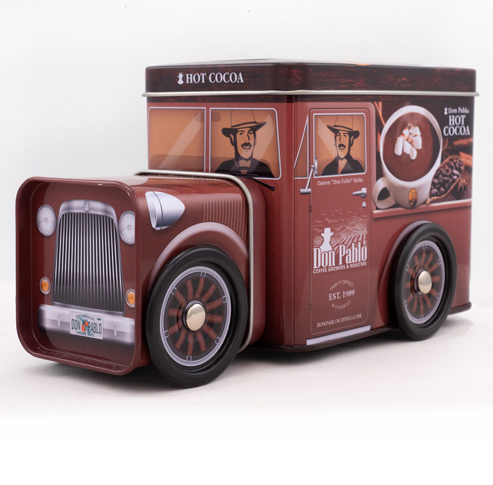 Don Pablo Hot Cocoa in Collectable Tin Truck
